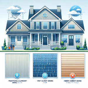 Weather-resistant siding for homes